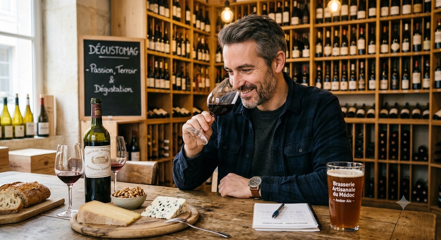 Julien, fondateur de Degustomag